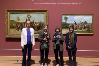 Mesdames Anne Wohlfender Gobet et Françoise Mazreku, de Bulle, ont été reçues par Anouck Darioli et Martha Degiacomi.